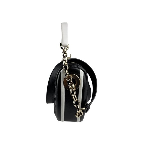 CHRISTIAN DIOR Black Leather Shoulder Bag - Picture 2 of 5